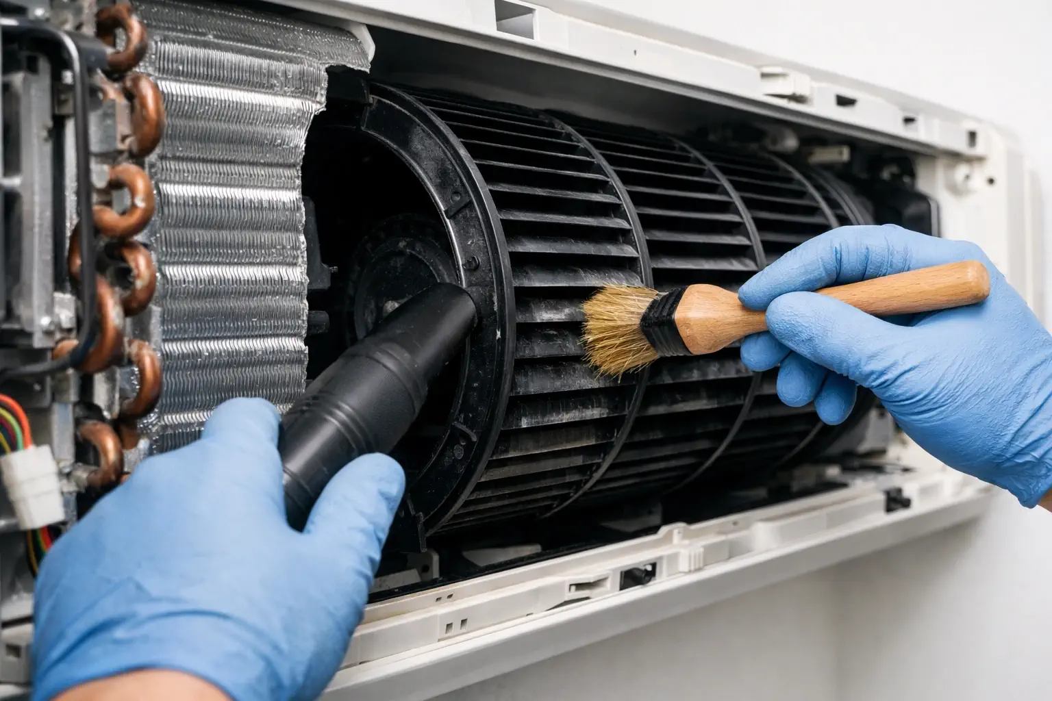 Clean Evaporator Coil